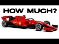 How much does an F1 car cost?