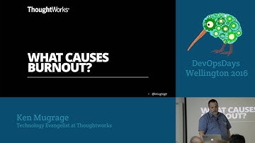 Ken Mugrage - What we’re learning about burnout and how a DevOps culture can help