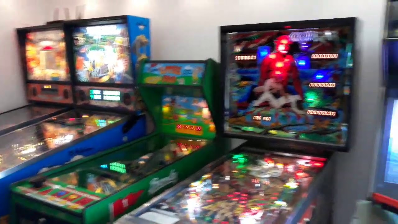 PINBALL PALACE ARCADE IN BRUNSWICK (GA) WALK THRU YouTube