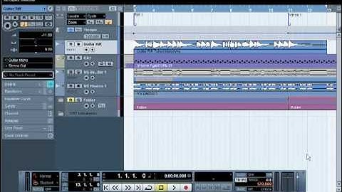 Cubase 5 - Audio Effects & QuickTime Stretch