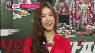 T.O.P and Shin Se Kyung for Tazza 2 on Mnet Wide News 140811 타짜 신의 손