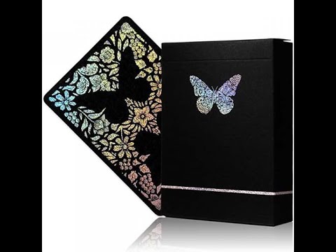 Butterfly Playing Cards Holo Edition Seconds live demo