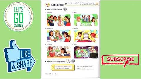 [VDC Edu] Unit 7 About Me | Student book - Let