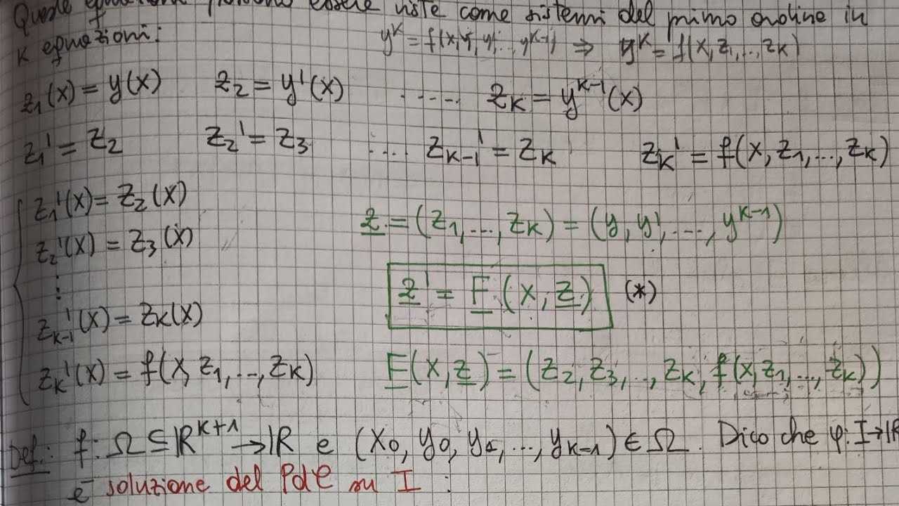 Equazioni differenziali del 2° ordine non omogenee Esercizi YouTube