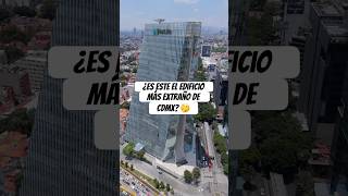 The STRANGEST tower in CDMX. 😳 #travel #curious #architecture