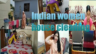 Indian women early morning routine/house cleaning routine/cleaning routine/himachalivloggersaroj