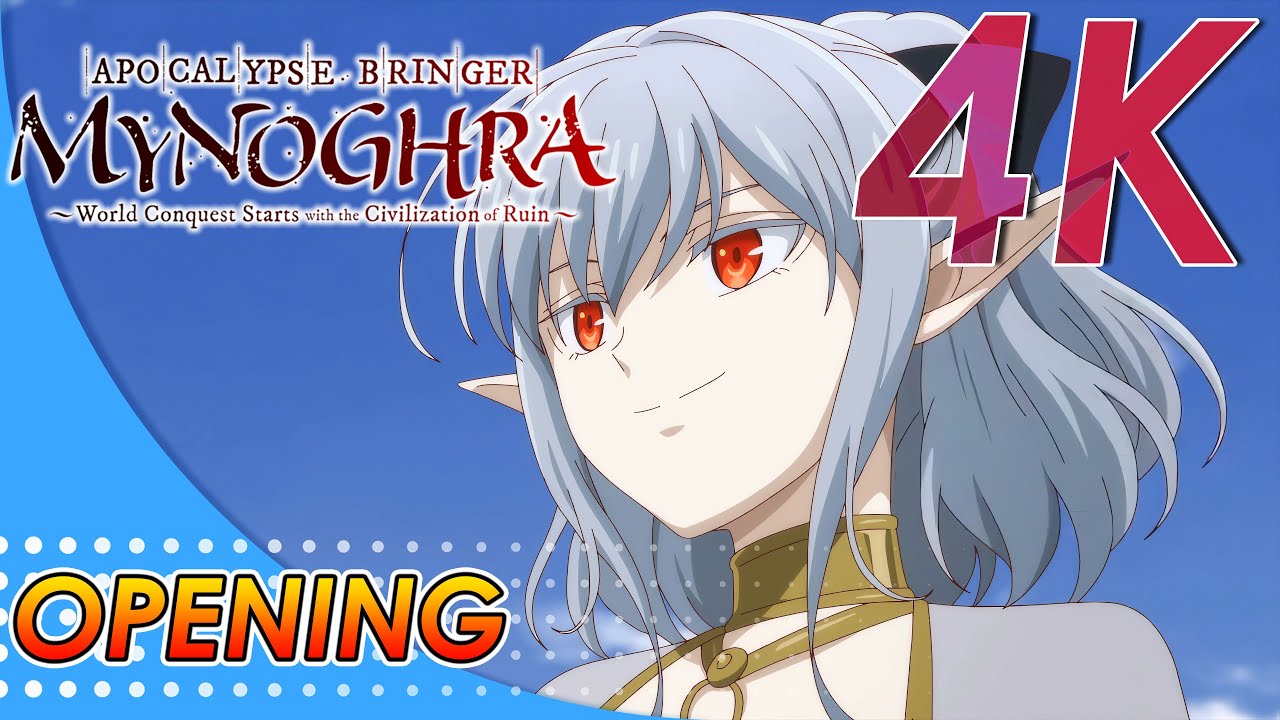 Isekai Mokushiroku Mynoghra Opening | Creditless | 4K 60FPS