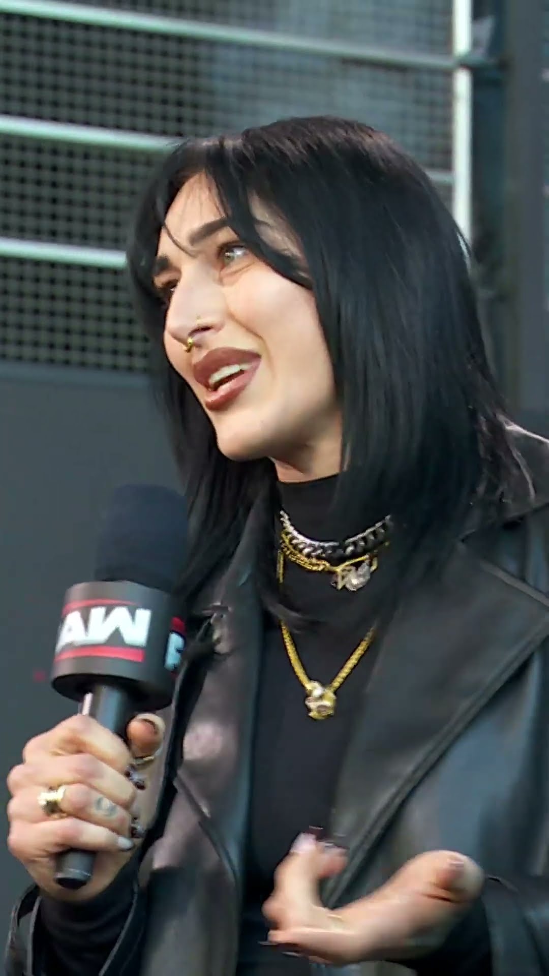 Rhea Ripley is NOT holding back at the #WWERaw on Netflix Kickoff ?