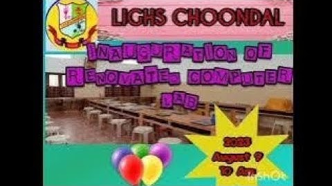 INAUGURATION OF RENOVATED COMPUTER LAB