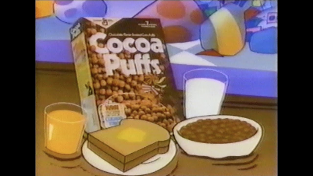 Cocoa Puffs Commercial (1988) YouTube