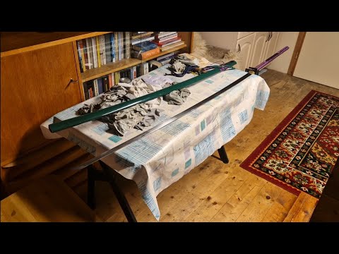 GodSlaying Nagamaki 137 Cm Nagasa Session Backyardcutting