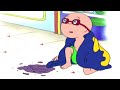 Caillou en de paarse puinhoop | Caillou Nederlands - WildBrain