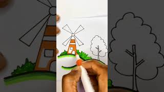 Wind Power Plant Pencil Art |😮 Simple Drawing | #simpleart #pencilart #pencildrawing Wind Power Plant Pencil Art |😮 Simple Drawing | #simpleart #pencilart #pencildrawing