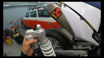 WP shock preload adjuster installation