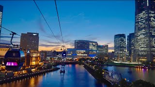Yokohama sunset night city cinematic skyline 4K [Sony A7siii 24mm 1.4 GM ]