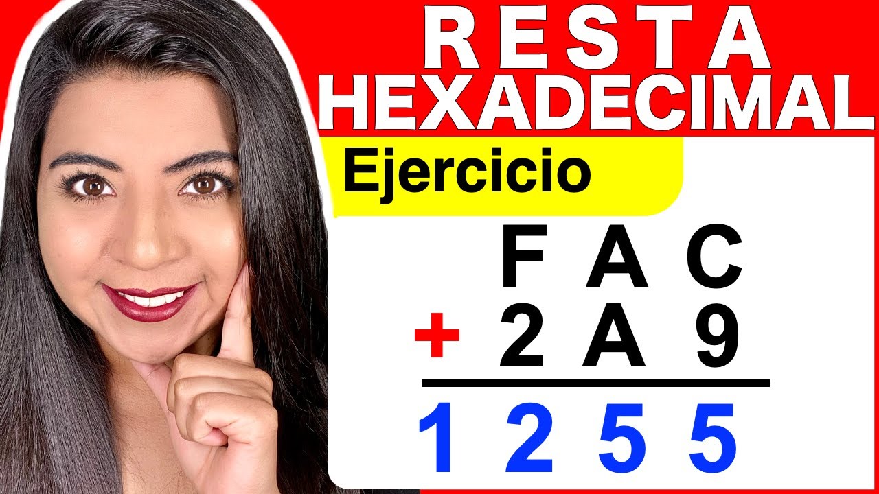 SUMA HEXADECIMAL - Ejercicio #6 - YouTube