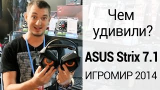 Игромир 2014! Обзор наушников ASUS STRIX DSP