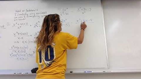 Adding and Subtracting Rational Expressions Day 2