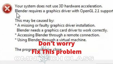your system does not use 3d hardware acceleration, blender requires a graphic driver with Open gl..