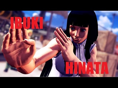 🌠 【MODS】 SFV - Ibuki as Hinata from Naruto 🌠