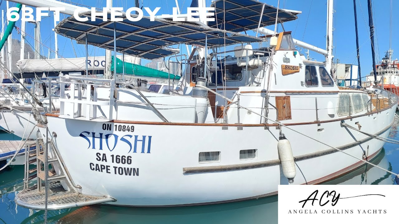 ⁣63ft Cheoy-Lee for sale in Cape Town
