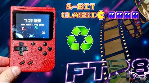 Retro 8-Bit Video Game Handheld Review