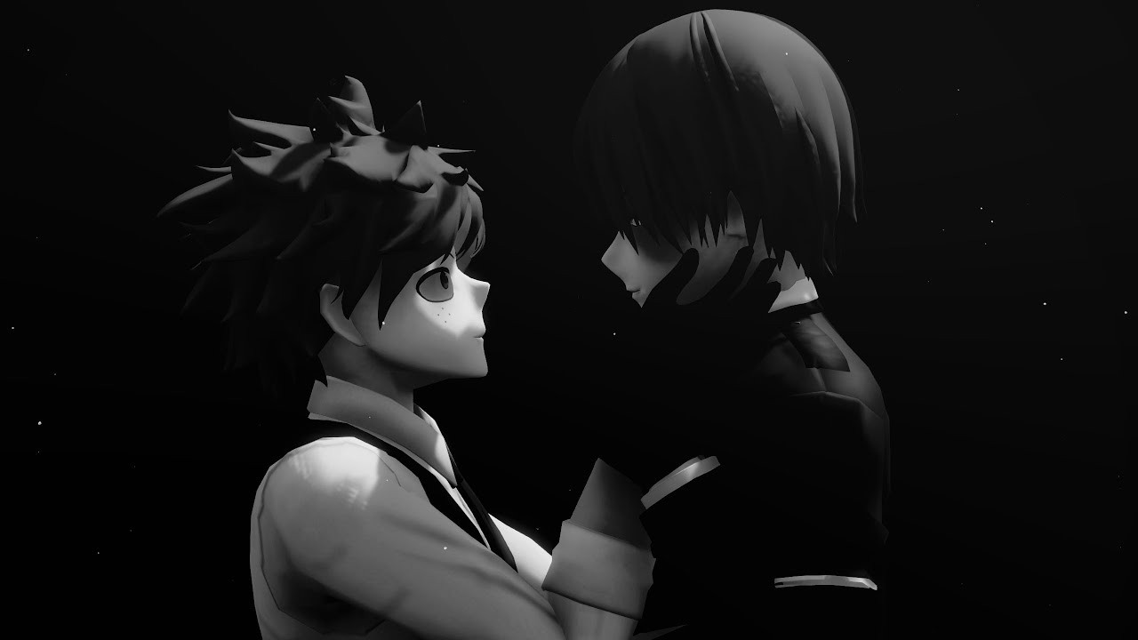 【MMD || BNHA】I WANNA BE YOUR SLAVE 【Villain!Deku and Todoroki】