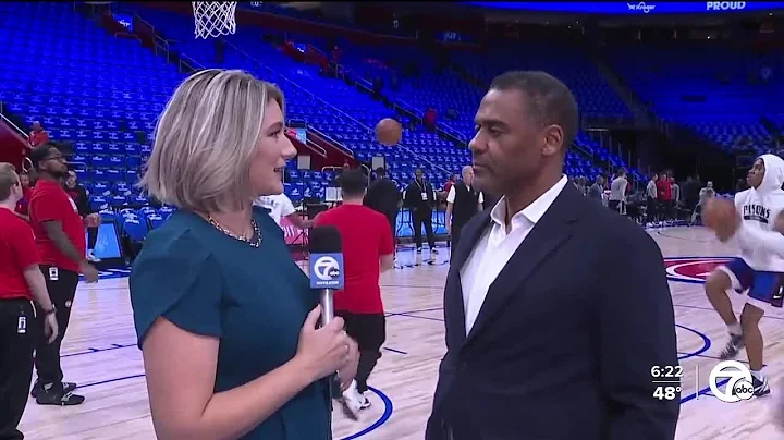 Pistons GM Troy Weaver talks one-on-one with Jeann...