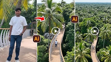 Ai Se Drone Video Kaise Banaye | Ai Drone Video Editing How To Create Ai Drone Video