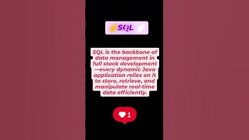 "Master SQL: Power Up Your Java Full Stack Skills with Real-Time Data Control!"