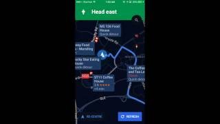 Search spots and ride sharing with google maps screenshot 4