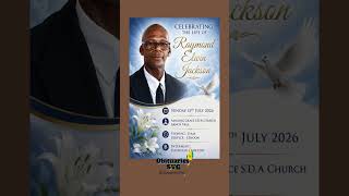 Raymond Jackson | Funeral Announcement #ObituariesSVG #Obituaries #SVG