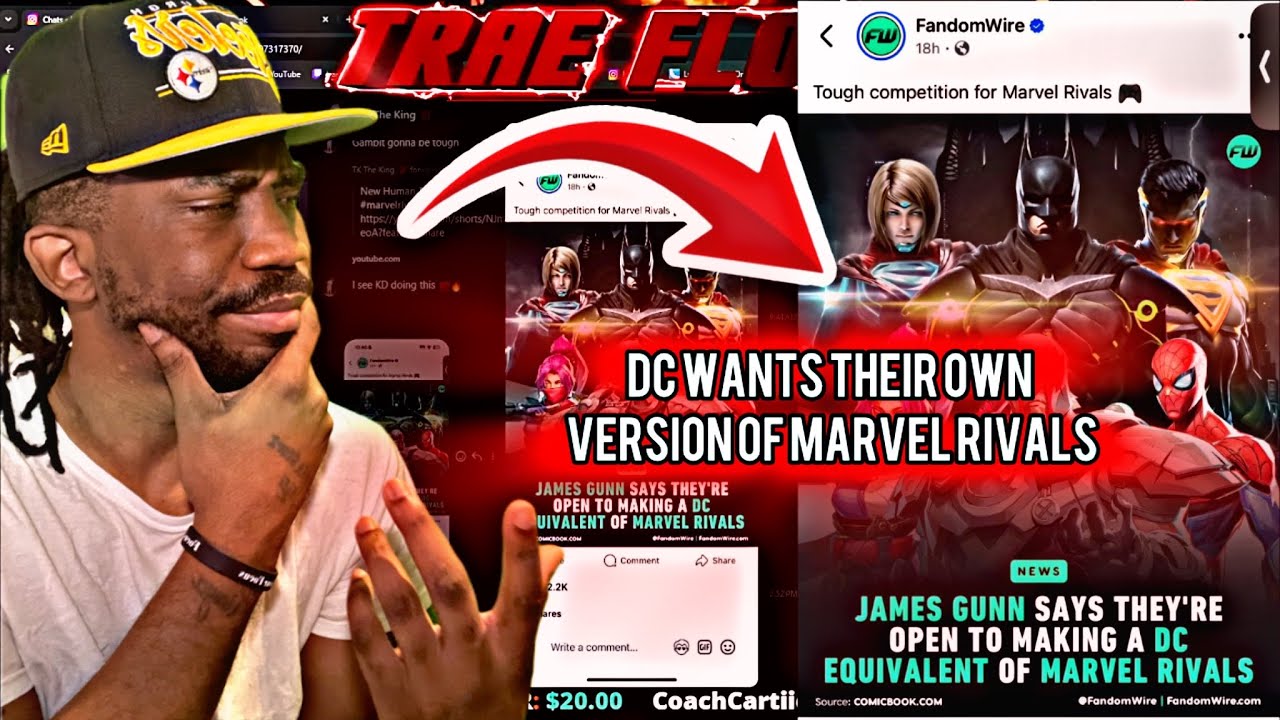 DC Wants Their Own Version Of Marvel Rivals! - YouTube