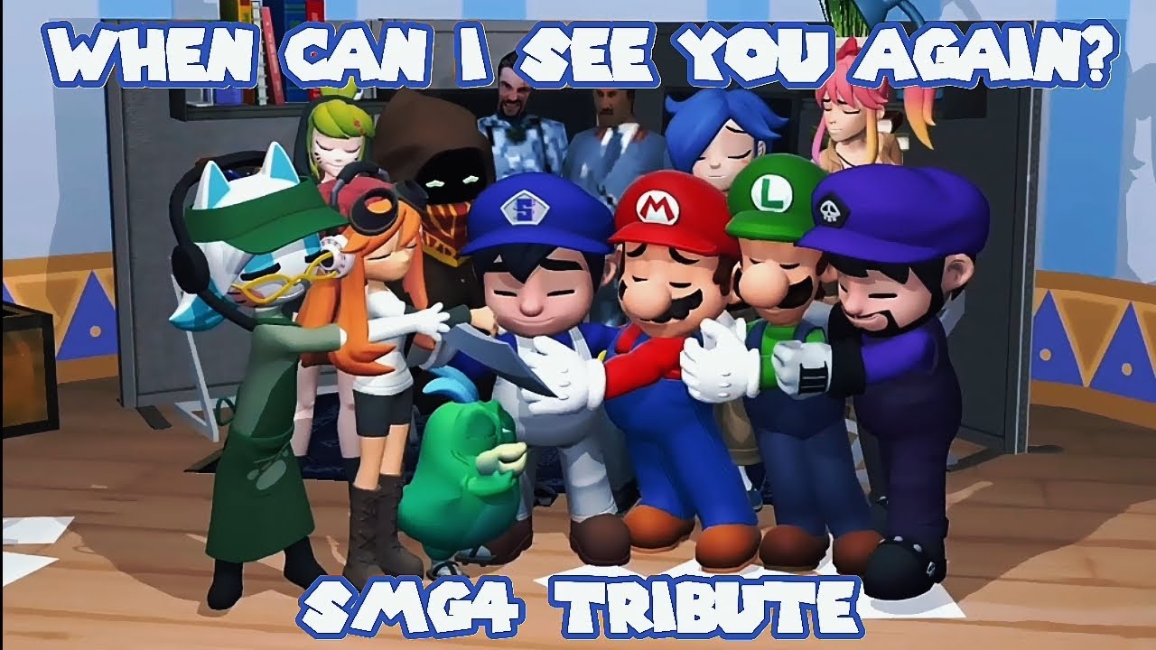 | 🎵 When can I see you again? | SMG4 Tribute | owl city | Lyrics |