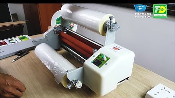 Máy cán màng Bopp khổ A3. Máy cán màng nhiệt chuyên nghiệp