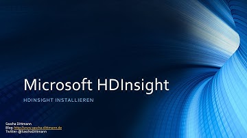 Folge 02 - Installation von Microsoft HDInsight