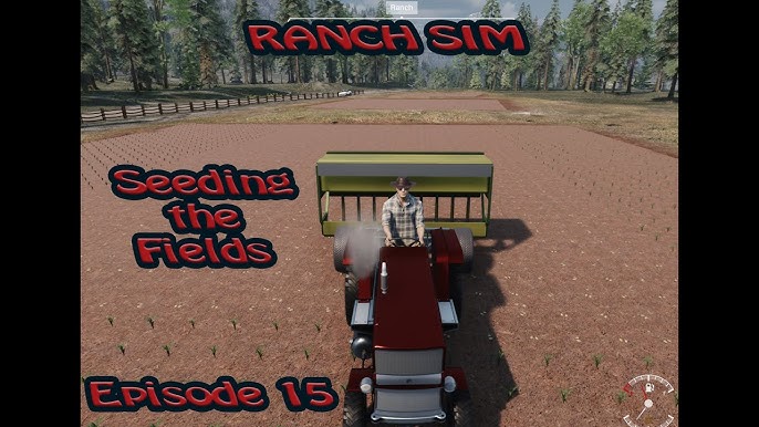 I BUILD A GREENHOUSE FOR FARMING  RANCH SIMULATOR GAMEPLAY #17 