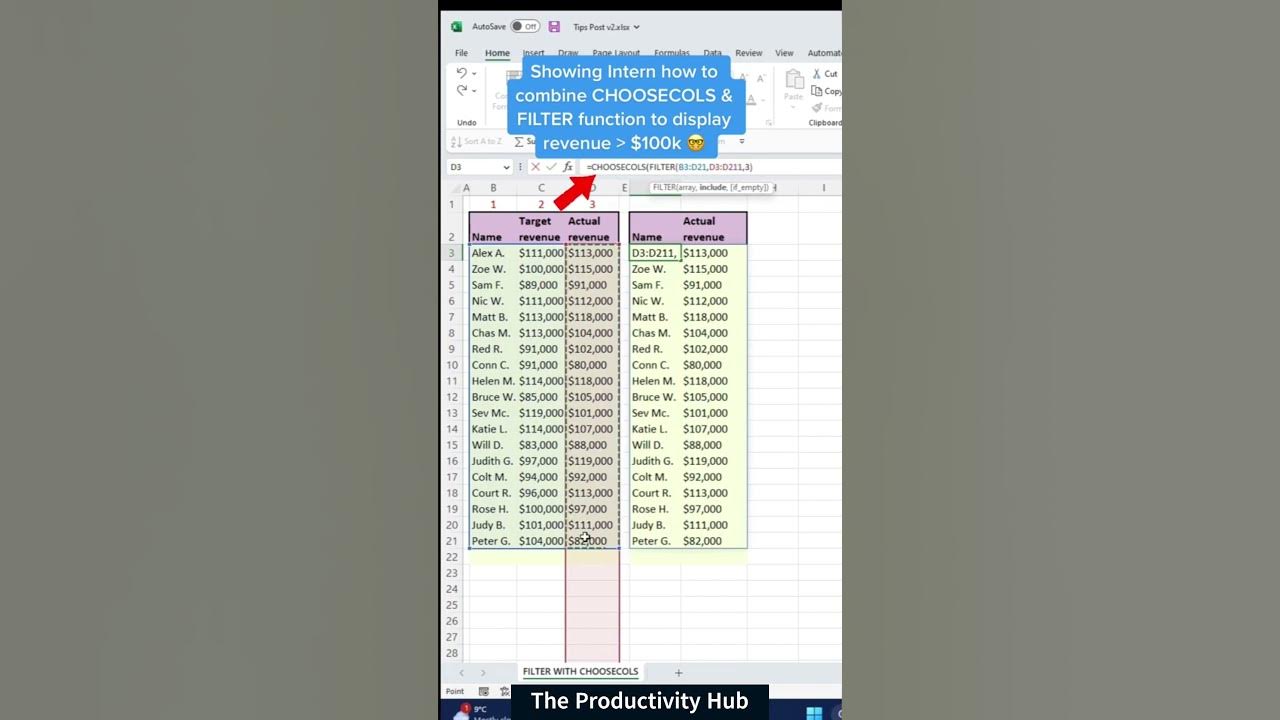 How to create a subset of data to only show what you want! #shorts # ...