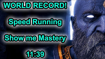 NEW WORLD RECORD!!! Speed running God of War Ragnarök Valhalla in 11:39 on Hardest Difficulty!