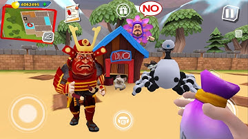 Dark Riddle CHAPTER 4 : MOD MENU GAME ( Mod Skin SAMUZAI Game Play ) Part 24