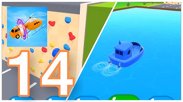 Shape-Shifting 🚗🚲🚁🛥- iOS/Android Gameplay Walkthrough All Levels