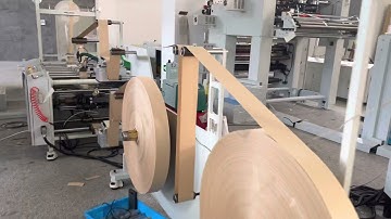 RZFD-330T square bottom paper bag machine with handle loop