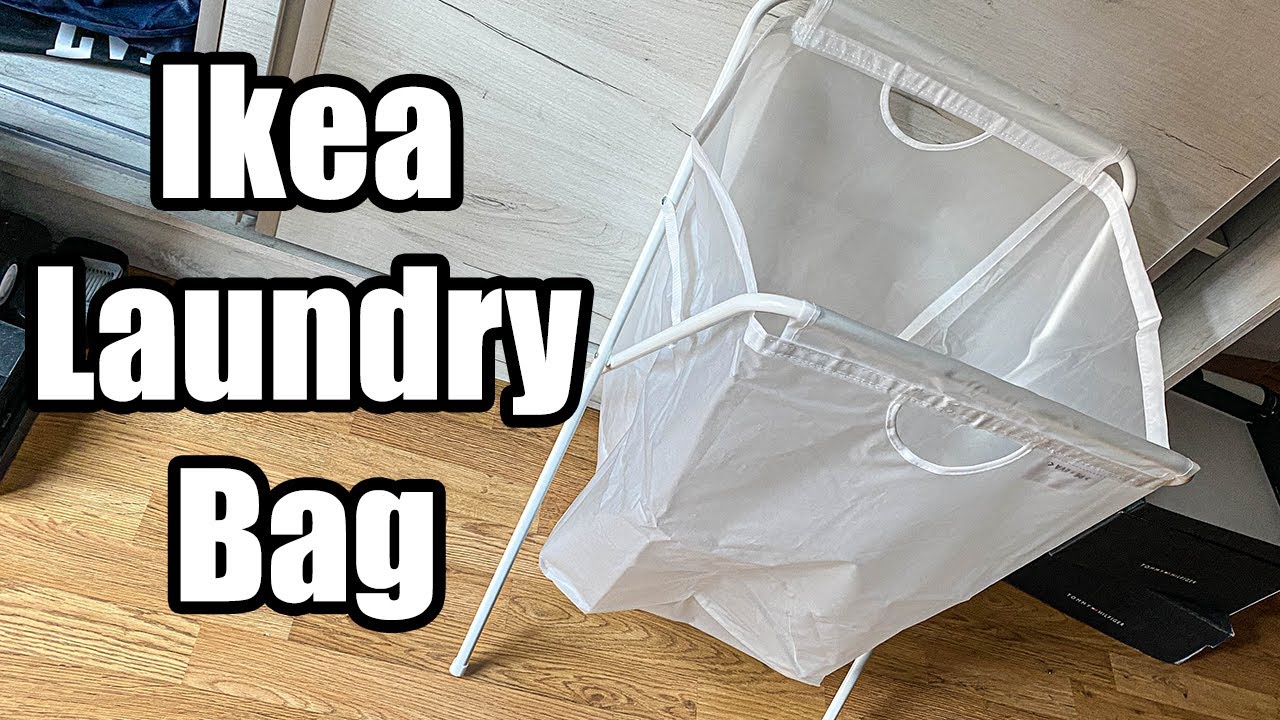 Ikea Jall Laundry Bag With Stand 
