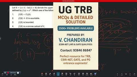 Csir mathematics complex analysis con:9384686847