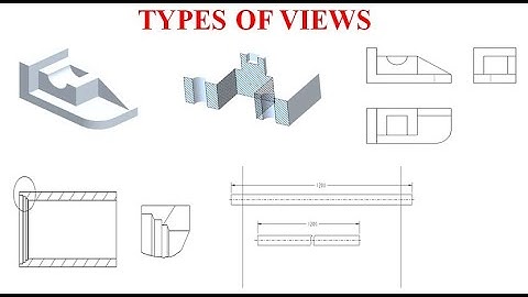 Types of views in Engineering drawing
