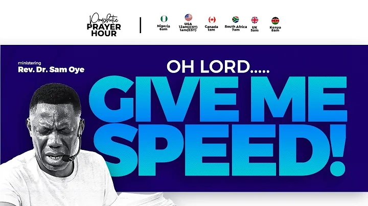 PROPHETIC PRAYER FOR GOD TO SHOW UP AND HELP YOU SPEEDILY | REV SAM OYE | PPH LIVE DAY 1623