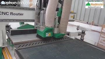 |HOLZTEK| MÁY CNC NESTING TẢI NẶNG 1 ĐẦU THAY DAO TỰ ĐỘNG