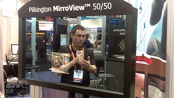 DSE 2015: Pilkington Demonstrates MirrorView 50/50, a Combination Mirror and Digital Signage Displa