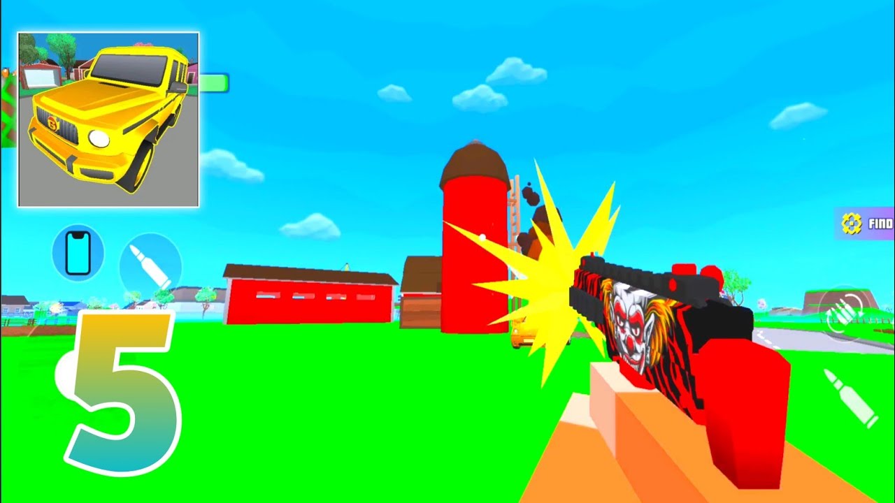 Gangs War Pixel Shooter Rp Game | Gameplay Walkthrough - Find Destroyed Chip- Part 5 - (Android,IOS)