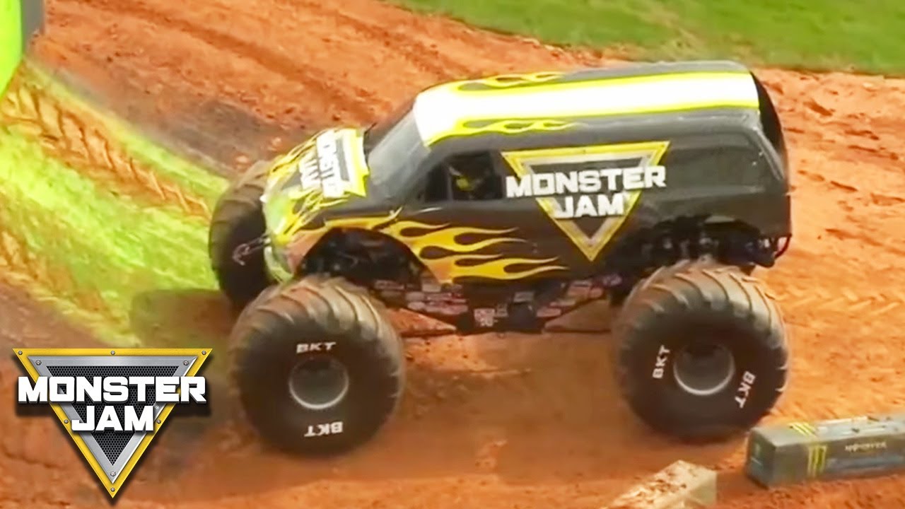 Monster Jam Backflip at Supercross in Atlanta Monster Jam YouTube